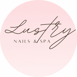 Lustry Nails & Spa logo